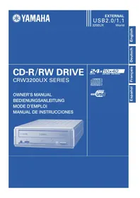 YAMAHA CRW3200UX - Lecteur/enregistreur de cd
