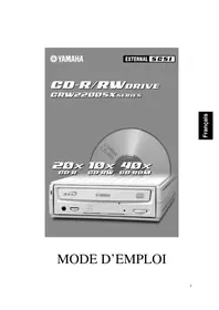 YAMAHA CRW2200SX - Lecteur/enregistreur de cd