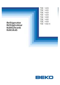 BEKO TSE 1402 X - Køleskab