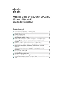 Notice CISCO DPC3212 Routeur