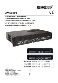 Notice HQ Power SAIGOR 100 VPASG100