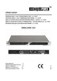 Notice HQ Power ONELINER 100