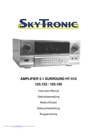 Notice SKYTRONIC HT510 Recepteur
