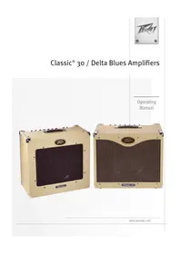 Notice PEAVEY CLASSIC 30 Recepteur
