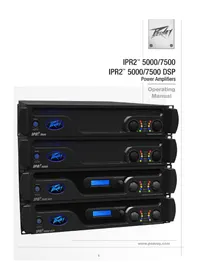 Notice PEAVEY IPR2 5000 Recepteur