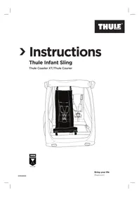 Notice THULE INFANT SLING Poussette