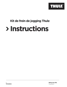 Notice THULE JOGGING BRAKE KIT Poussette