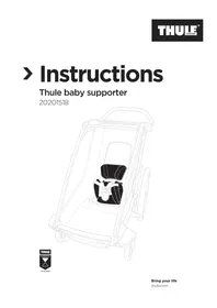 Notice THULE BABY SUPPORTER Poussette