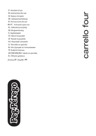 PEG PEREGO Carrello Four - καροτσάκι μωρού