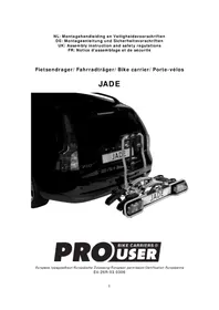 Notice Pro-User JADE 91528 Fietsendrager