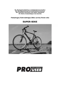 Notice Pro-User SUPERBIKE 51486 Fietsendrager