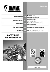 Fiamma CarryBike VW T5 - Porte-vélo