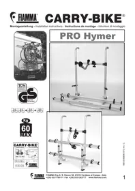 Fiamma CarryBike Pro Hymer - Porte-vélo