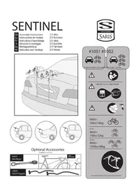 Notice Saris SENTINEL Porte-vélo