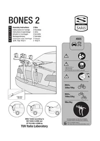 Notice Saris BONES 2 Porte-vélo