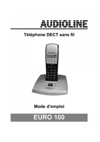 Notice AUDIOLINE EURO 100 Téléphone