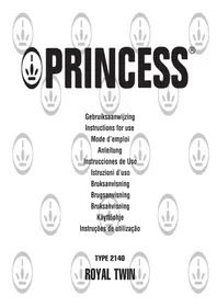 PRINCESS Royal Twin 252140 - Kaffeemaschine