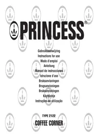 PRINCESS Royal Coffee Corner 242122 - Máquina de café