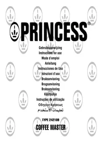 PRINCESS Coffee Master 242109 - Koffiemachine