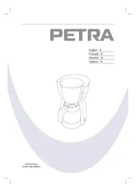 Notice Petra Electric KM 52.57 Macchina da caffè