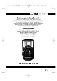 CLATRONIC DS 2823 - Máquina de café