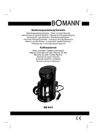 BOMANN CB 614 - Máquina de café