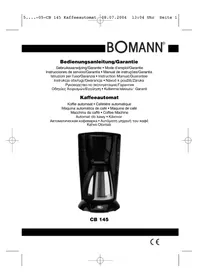 BOMANN CB 145 - Kaffeemaschine