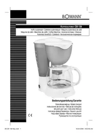 BOMANN CB 139 - Máquina de café
