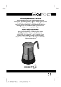 CLATRONIC KEM 2951 - Kaffemaskin