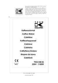 KALORIK TKG CM 25 - Máquina de café
