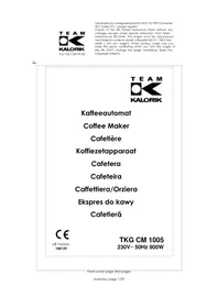 TKG CM 1005 KALORIK