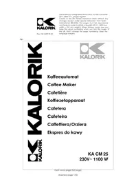 KALORIK KA CM 25 - Kaffeemaschine