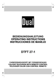 Notice DUAL DTFT 271 Fernseher