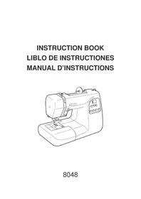 Notice JANOME 8048 Machine à coudre