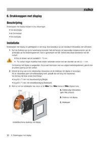 Notice Niko 55013060 Thermostat