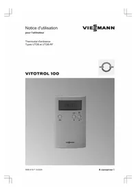 VITOTROL 100 UTDBRF VIESSMANN