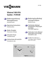 Vitotrol 100 UTA VIESSMANN