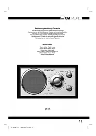 CLATRONIC MR 670 - Радио