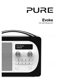 Notice PURE EVOKE D4 BLUETOOTH Radio