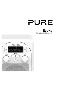 Notice PURE EVOKE D2 MIO BLUETOOTH Radio