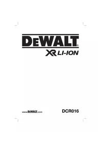 DEWALT DCR016 T 1 - Radyo