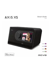 Notice REVO AXIS XS Radio