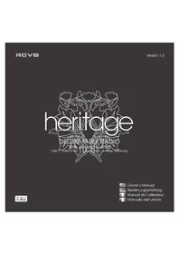 Notice REVO HERITAGE G1 Radio