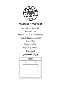 Notice BERTAZZONI F60PROXA Духовка