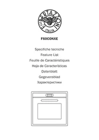 Notice BERTAZZONI F60CONXE Духовка