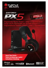 Notice TURTLE BEACH EARFORCE PX5 Ecouteur