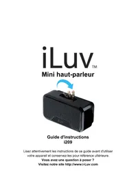Notice ILUV I209 Haut-parleur