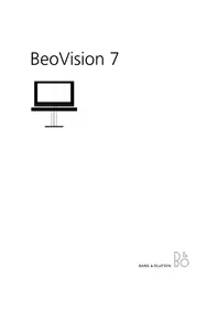 Notice BANG & OLUFSEN BEOVISION 755 Téléviseur