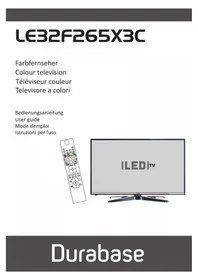 Notice DURABASE LE32F265X3C Fernseher