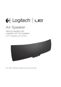 Notice LOGITECH UE AIR SPEAKER Enceinte bluetooth